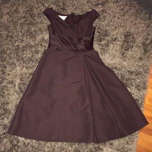 David’s bridal dress, brown-truffle, sz 2